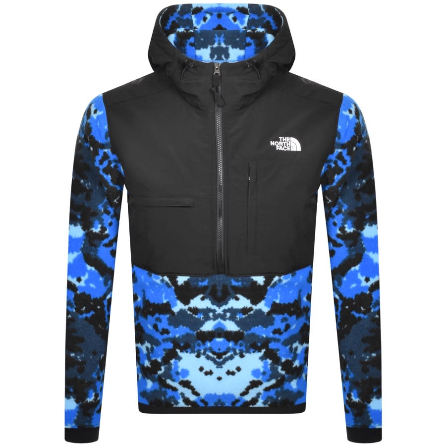 The north face denali 2 anorak jacket blue outlet
